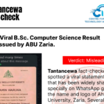 Fact-Check: Viral B.Sc. Computer Science Result is Fake, Not Issued by ABU Zaria