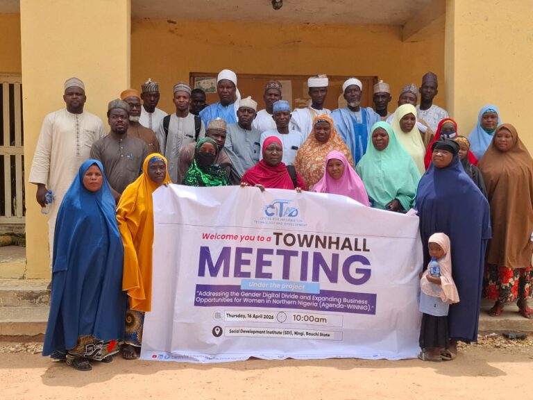 Townhall Meeting on Gender Digital Inclusion: Addressing the Gender Digital Divide and Expanding Business Opportunities for Women in Northern Nigeria (AGENDA-WINNIG)