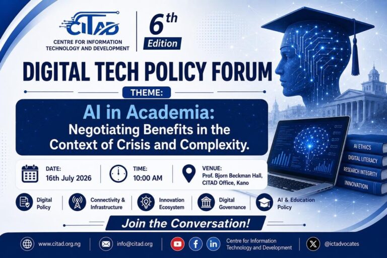 CITAD Explores the Future of AI in Higher Education at Sixth Digital Tech Policy Forum
