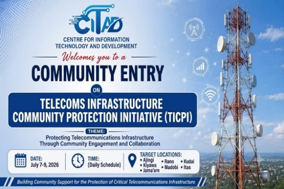 CITAD Mobilizes Communities to Protect Nigeria’s Telecommunications Infrastructure